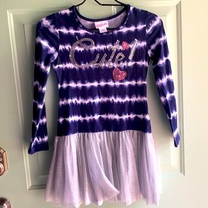 Cute Top with skirt girls size 10-12